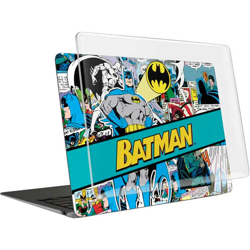 DC Comics Batman Vintage Pose Collage Art MacBook Air 15in (2023-2025) Case plus Skin